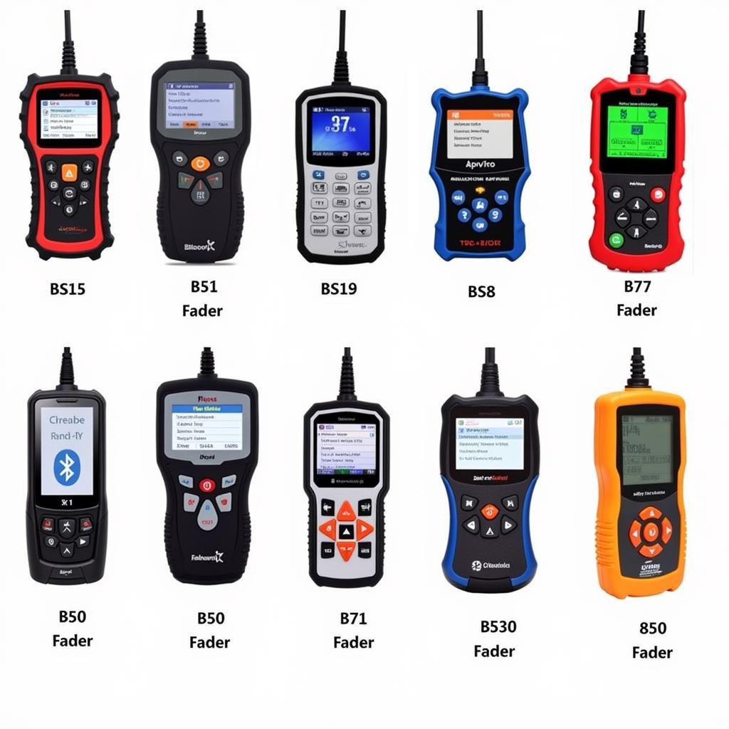 Various Car Diagnostic Scanners