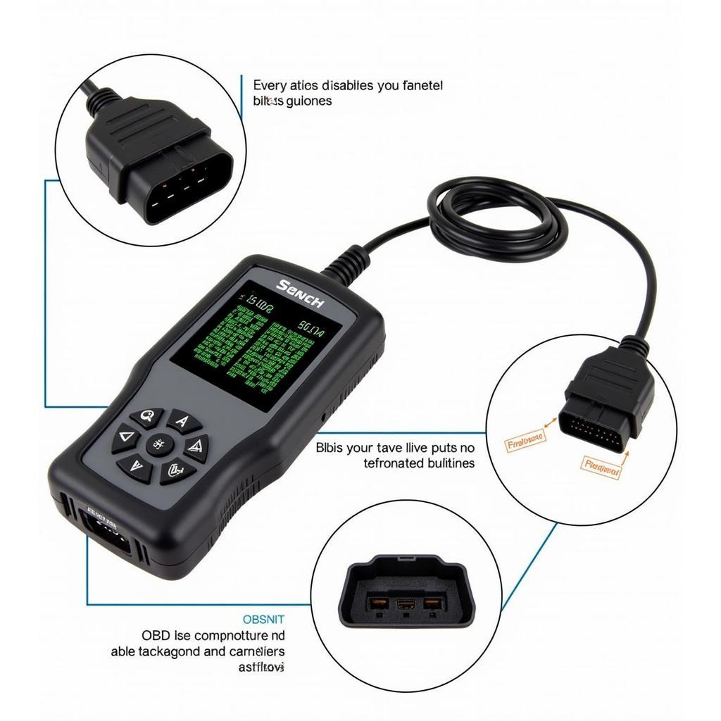 U480 OBD2 Scanner Features