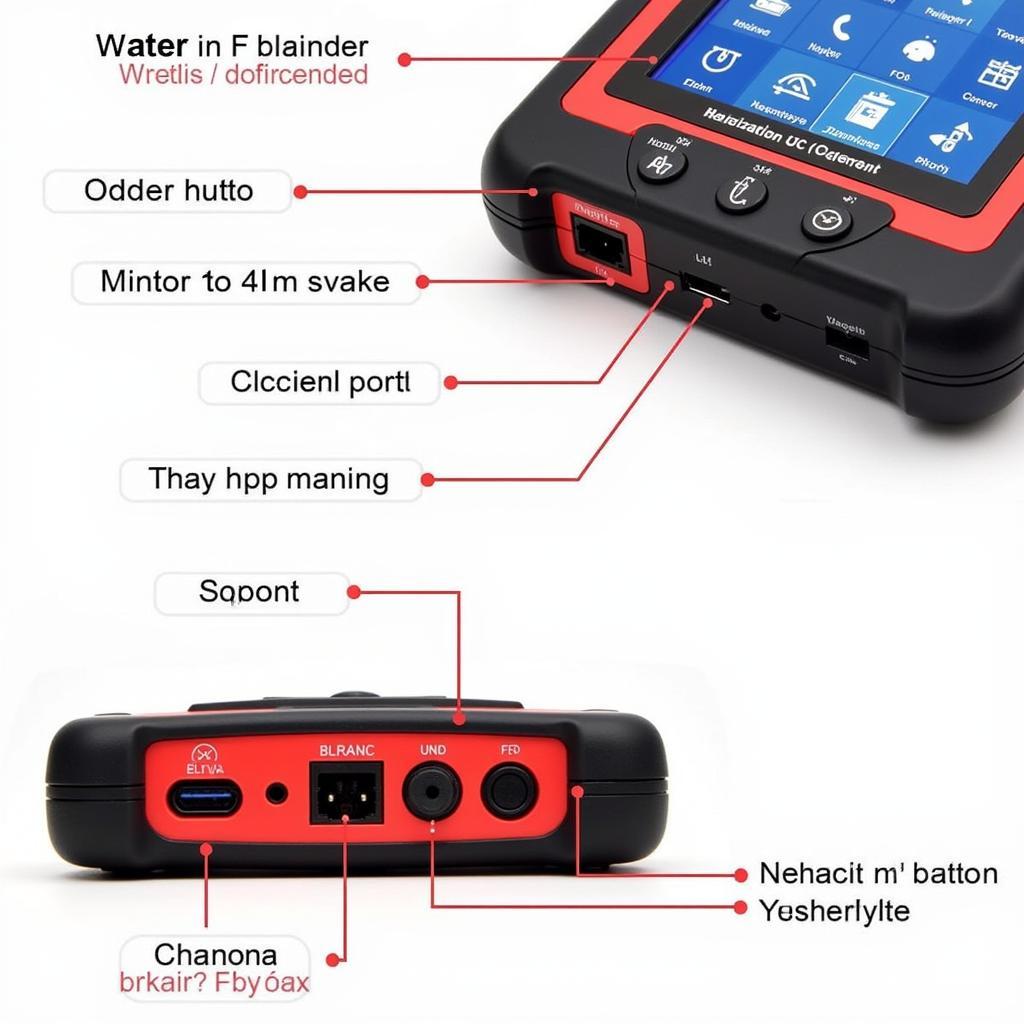 U581 Car Diagnostic Scanner Features