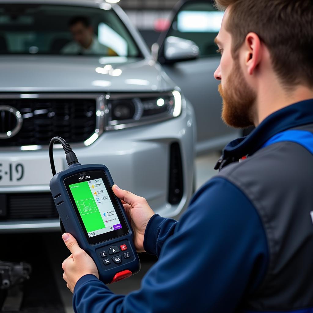 Car Diagnostic Scan at a UK Garage