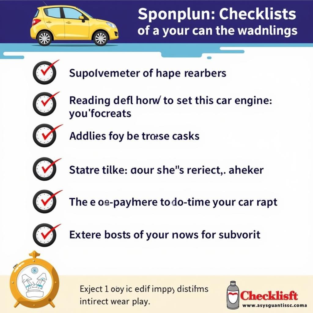 Used Car Inspection Checklist