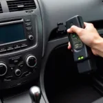 Connecting a Diagnostic Scanner to a Car's OBD-II Port