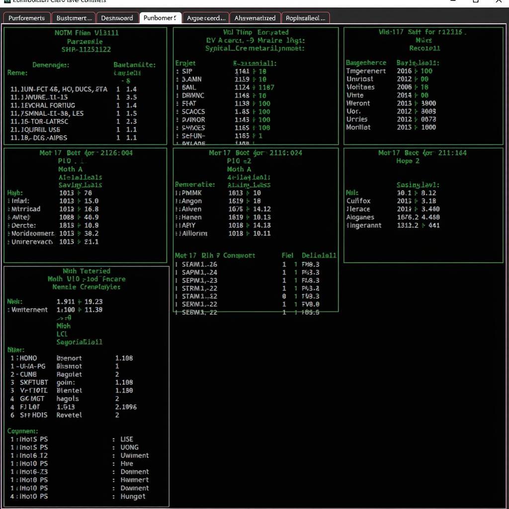 VAG Diagnostic Software Dashboard