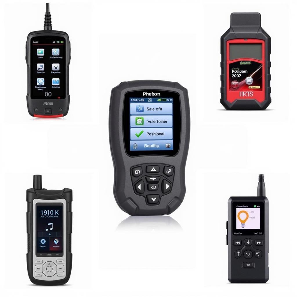 Different Bluetooth Car Diagnostic Tools Displayed