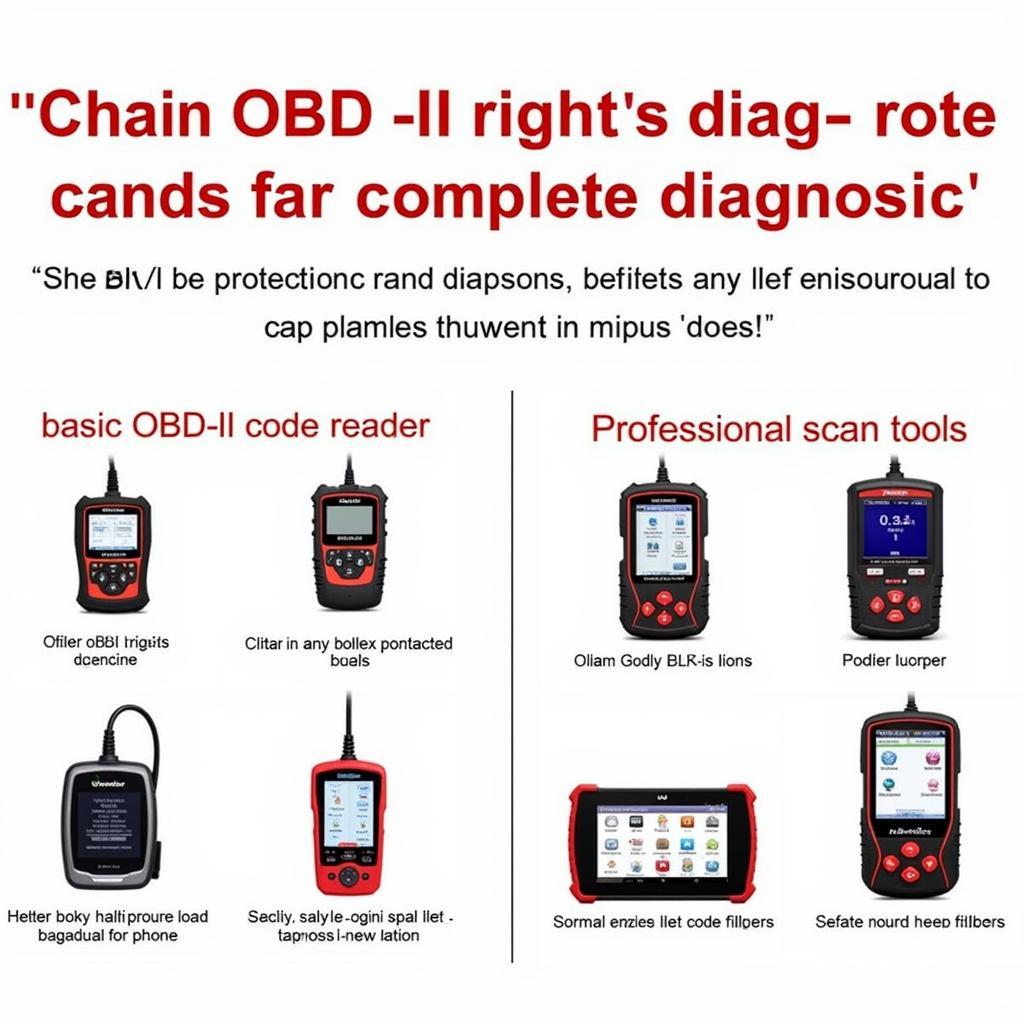 Different Types of Car Diagnostic Tools Available