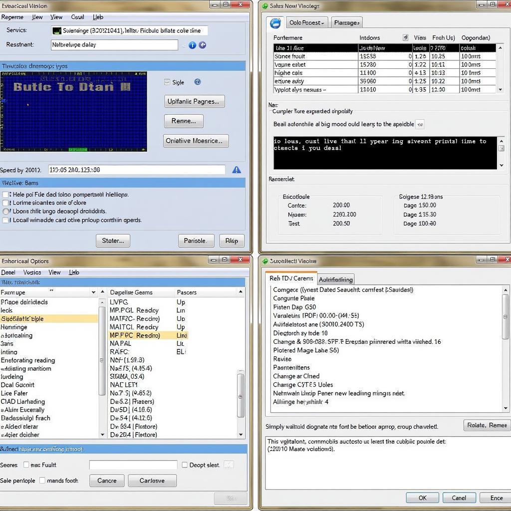 Vauxhall Diagnostic Software Interface