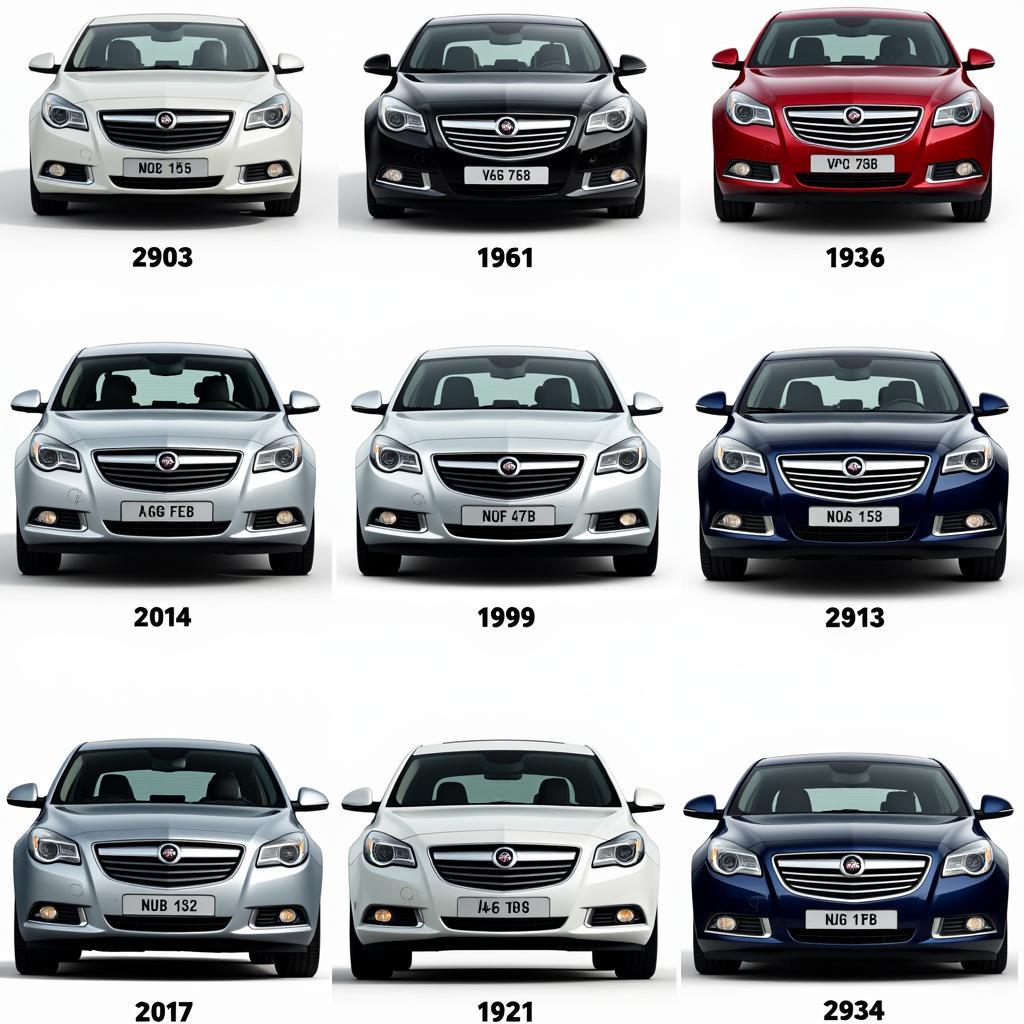 Vauxhall Insignia Models Through the Years