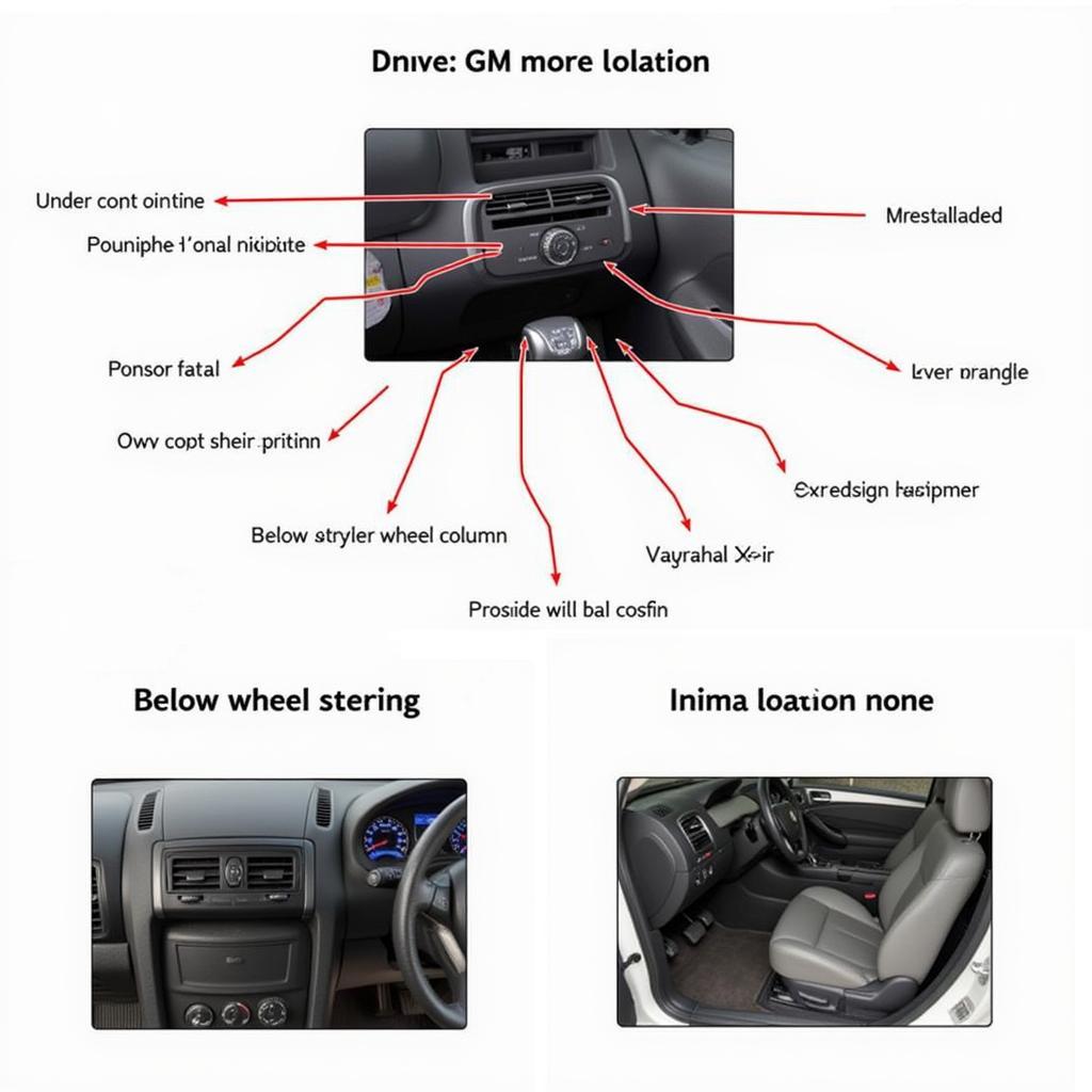 Vauxhall Zafira Diagnostic Port Location