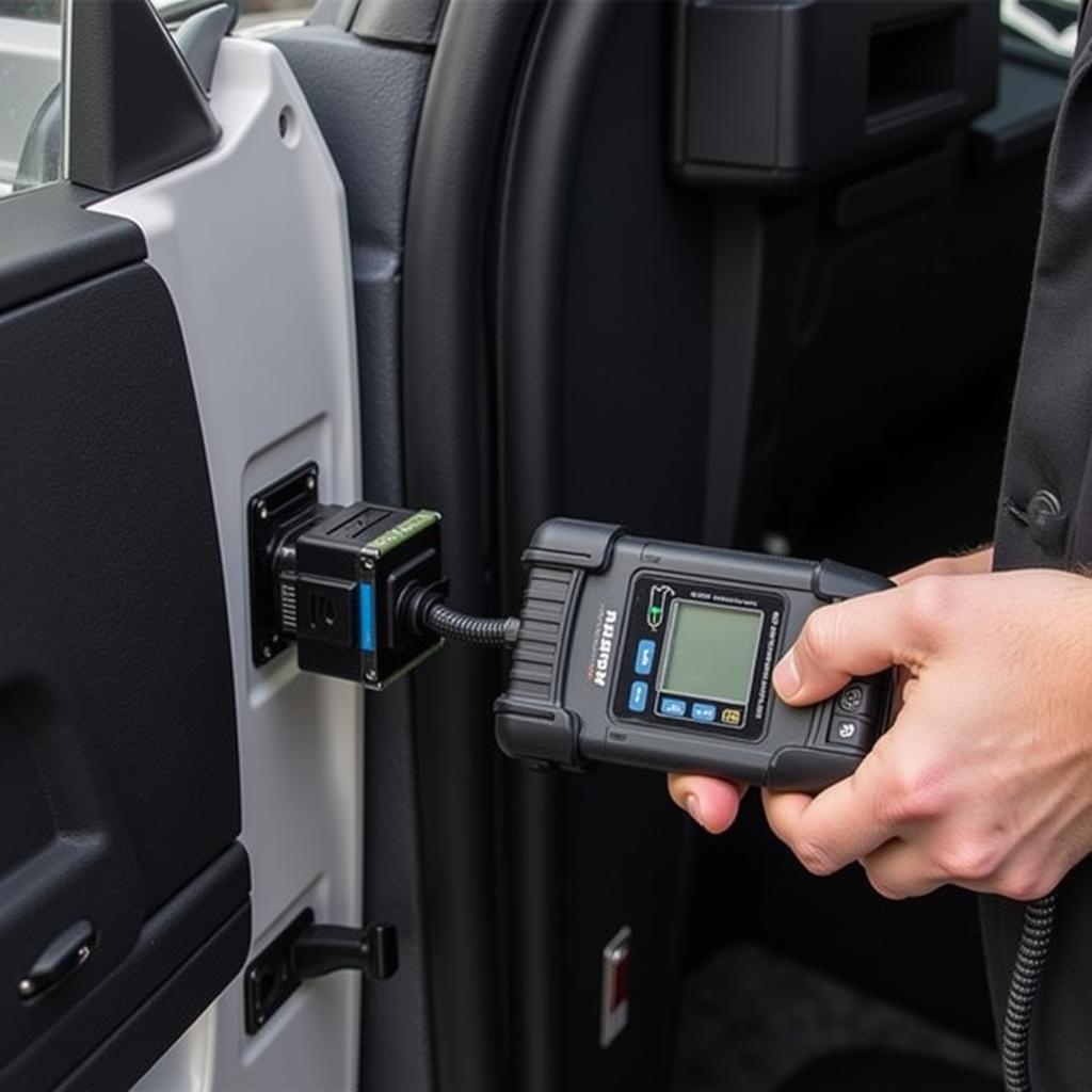 Vehicle Diagnostics with OBD-II Scanner