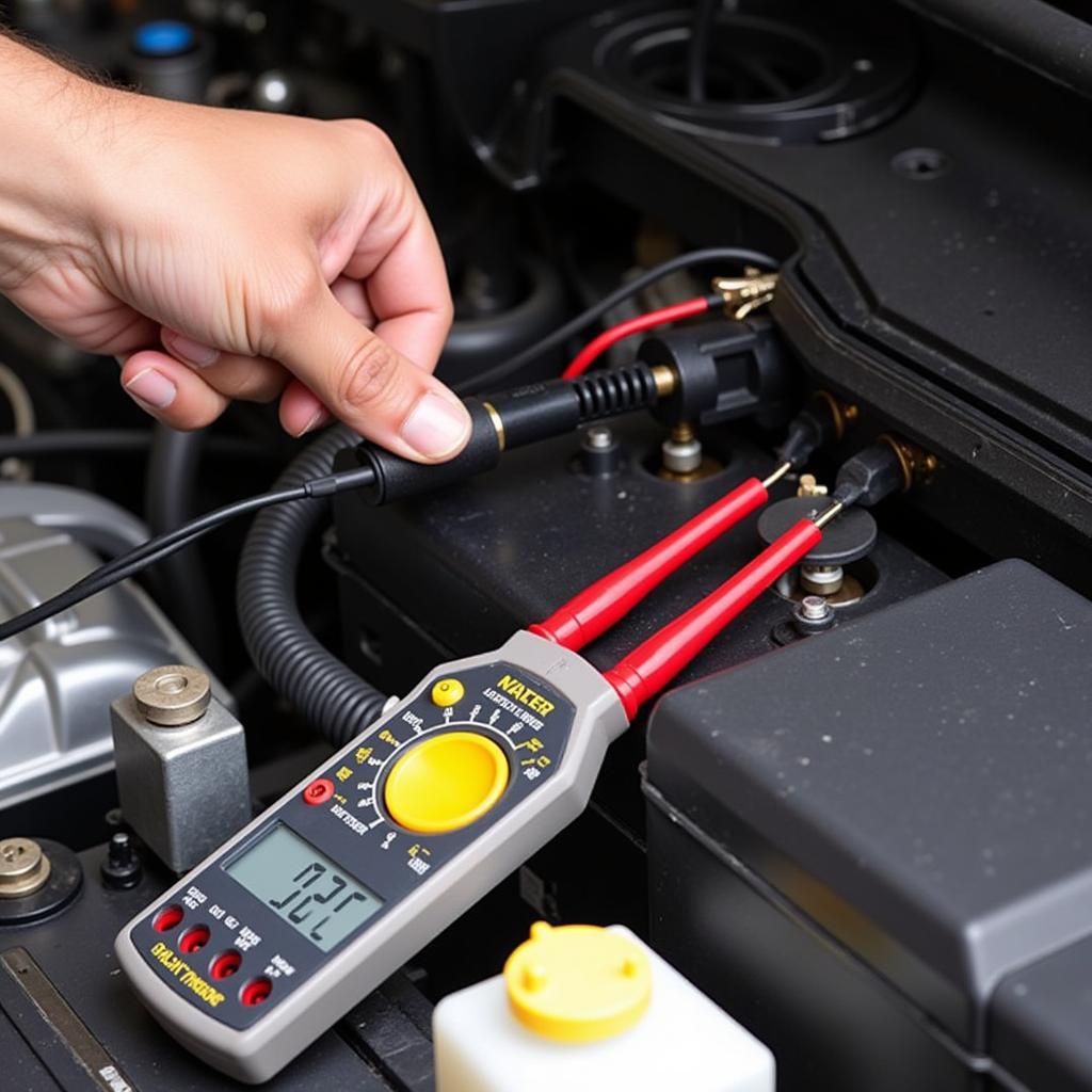 Measuring Voltage Drop Using DMM