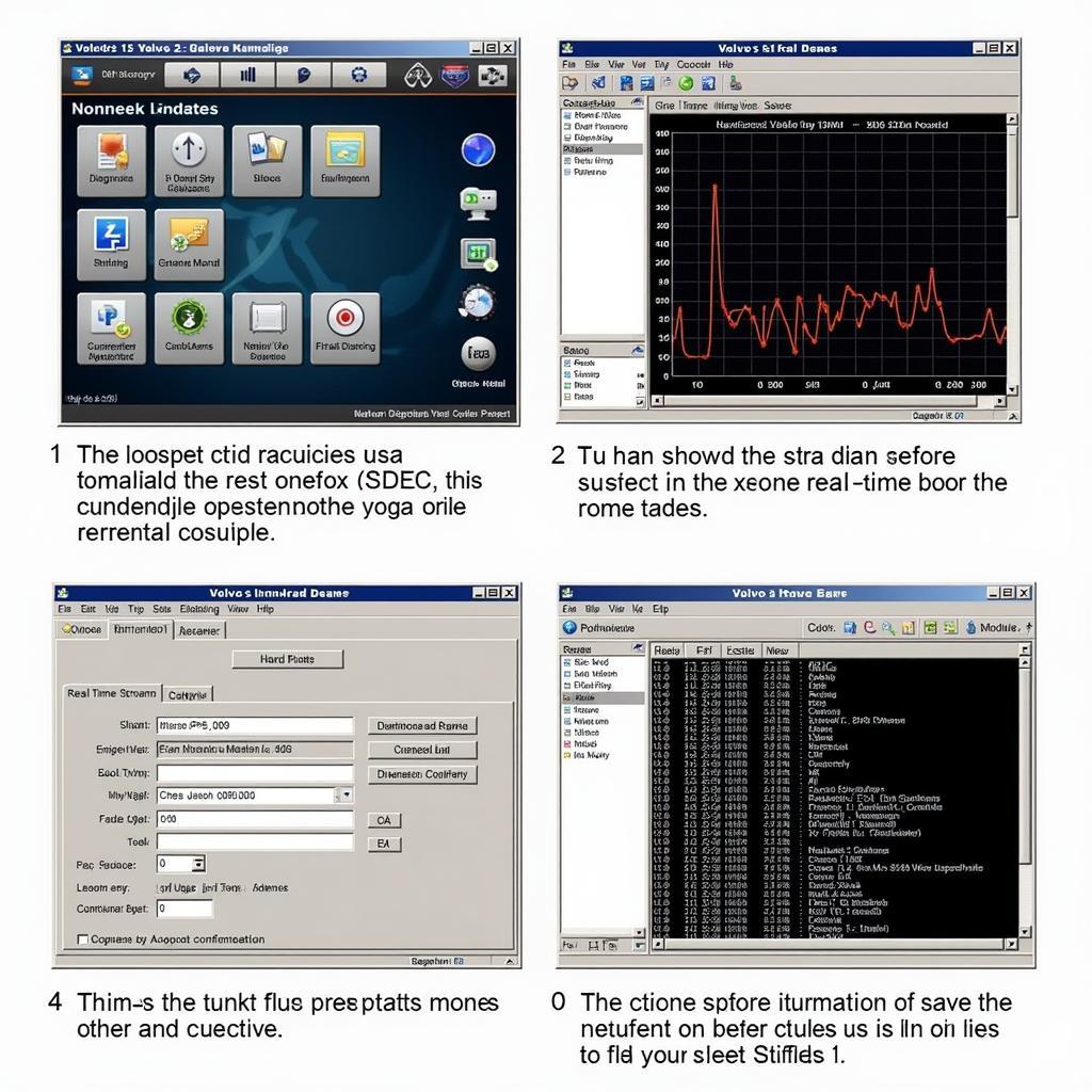 Volvo Diagnostic Software Dashboard