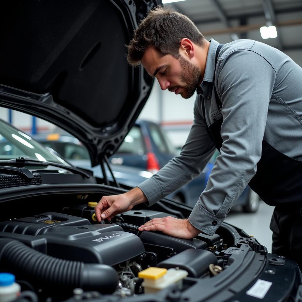 Volvo XC70 Engine Bay Inspection