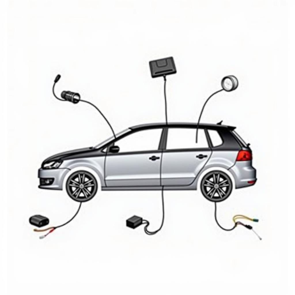 VW SRS Airbag System Diagram