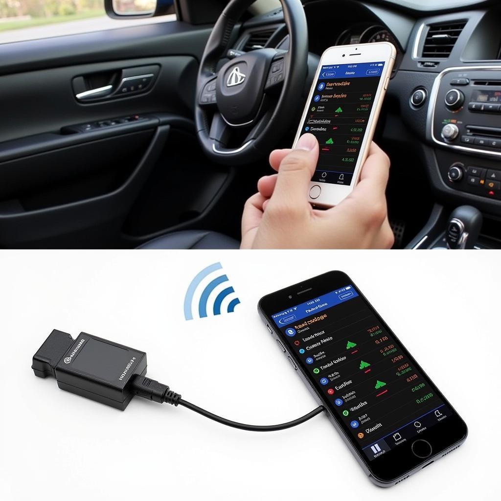 Wireless Car Diagnostic on Smartphone