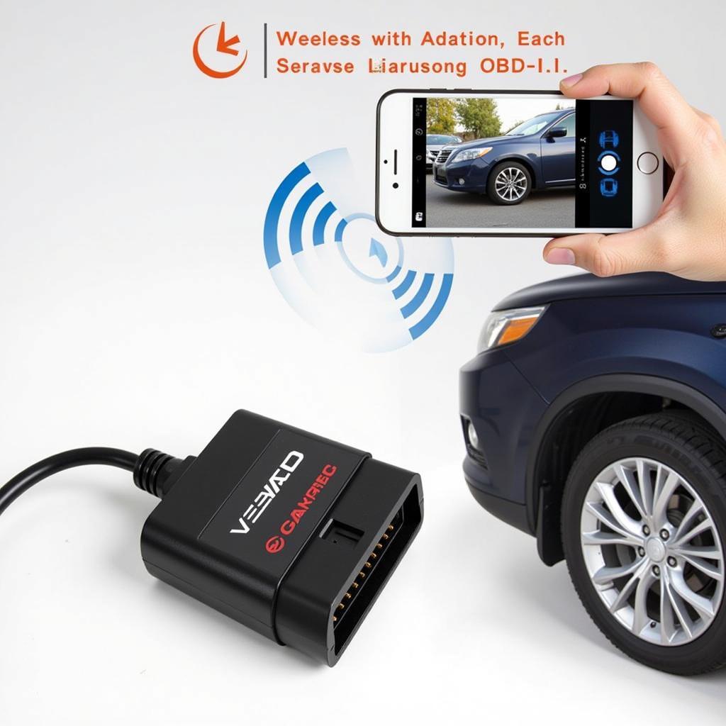 Wireless Car Diagnostic Adapter for iPhone