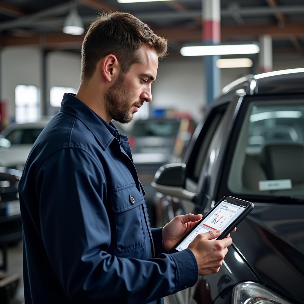 Wireless Diagnostic Tools Enhance Mechanic Efficiency