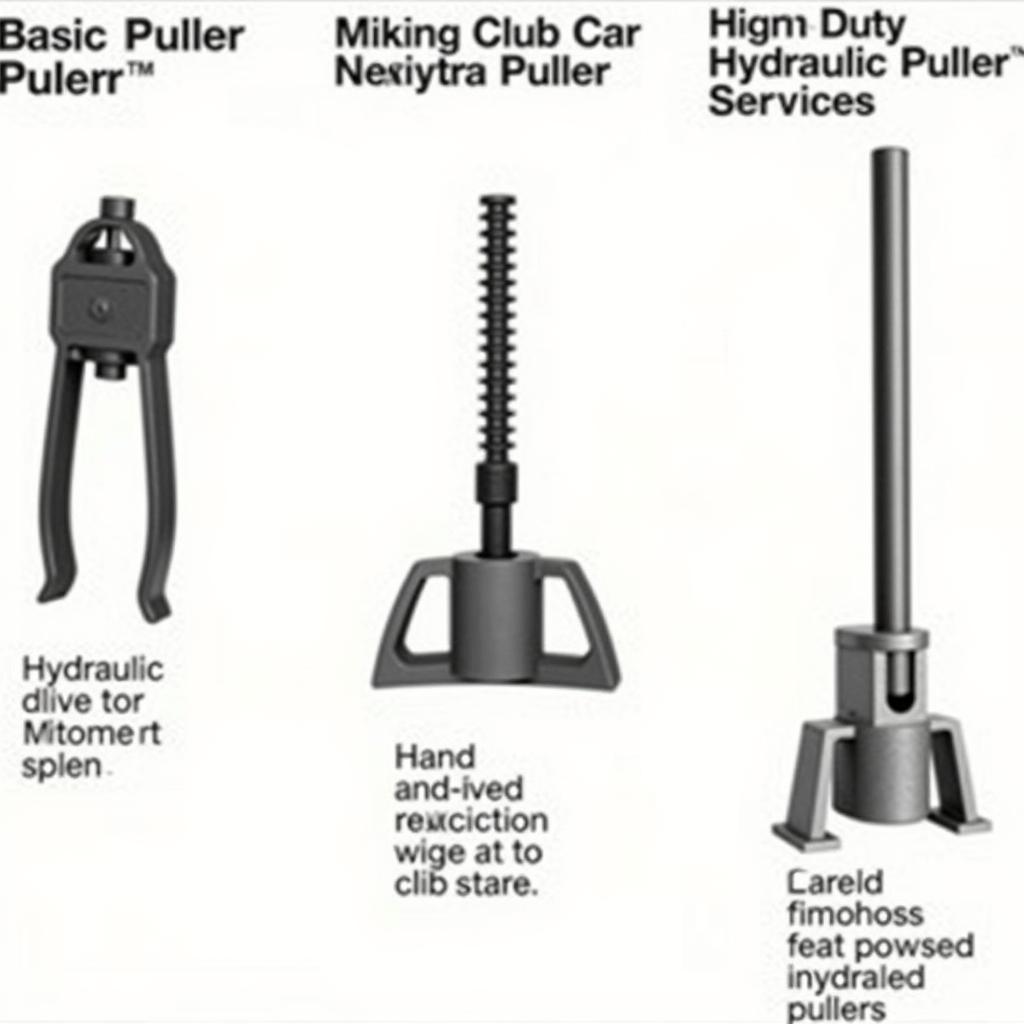 Different Types of 1993 Club Car Drive Clutch Removal Tools