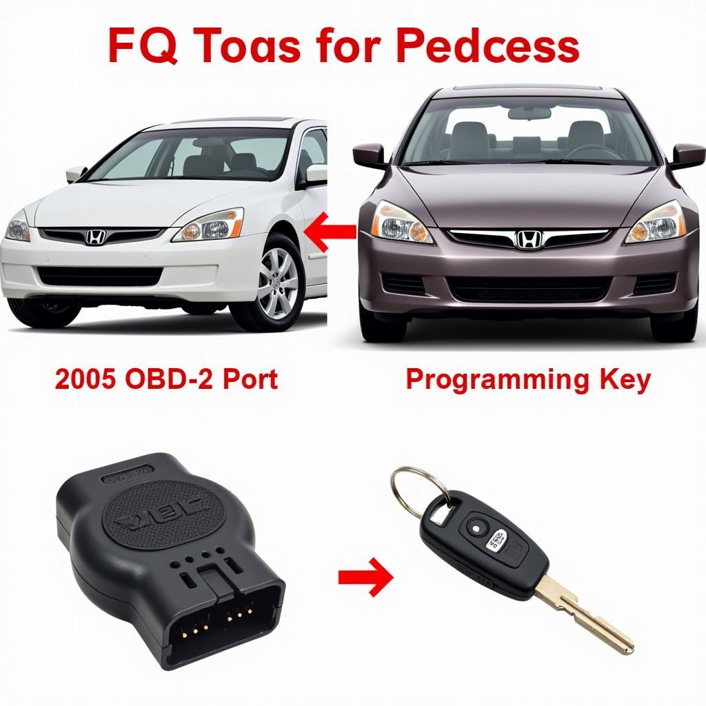 Programming a key for a 2005 Honda Accord using a CK-100 OBD2 programmer tool