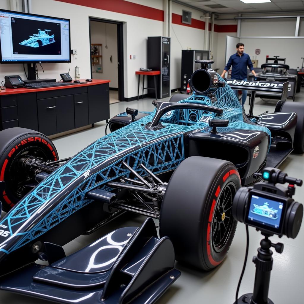 3D Imaging Alignment System in a Professional Race Shop