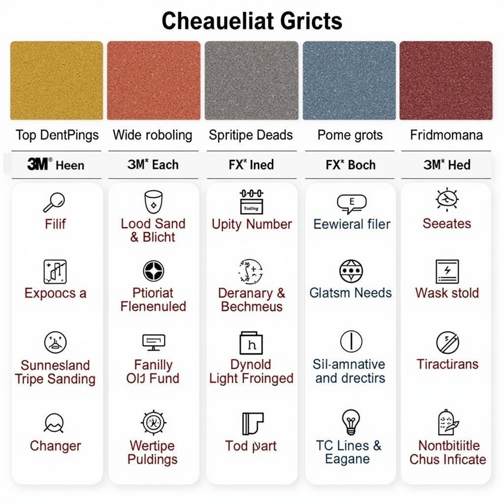 3M Car Painting Sandpaper Grit Selection Guide