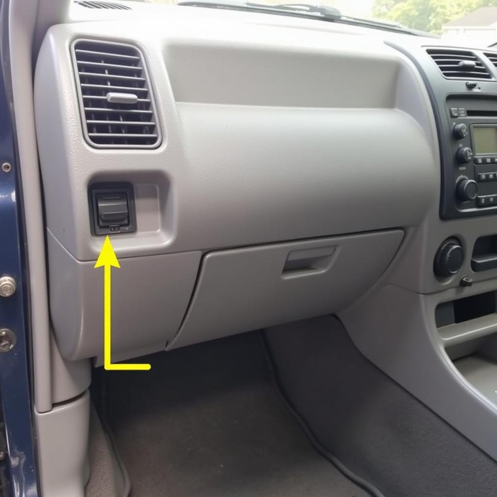 OBD2 Port Location on a 1999 Toyota Tacoma