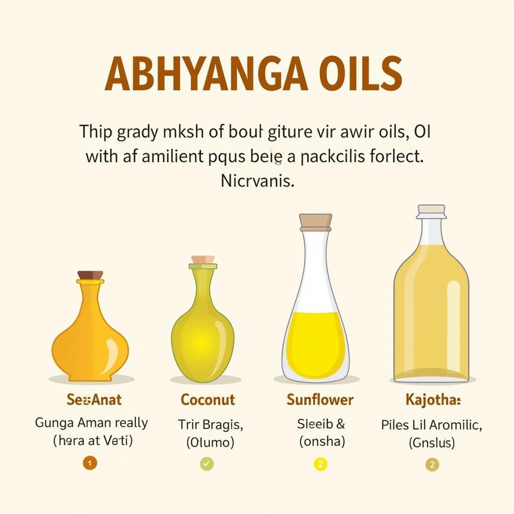 Different Abhyanga Oils for Various Doshas