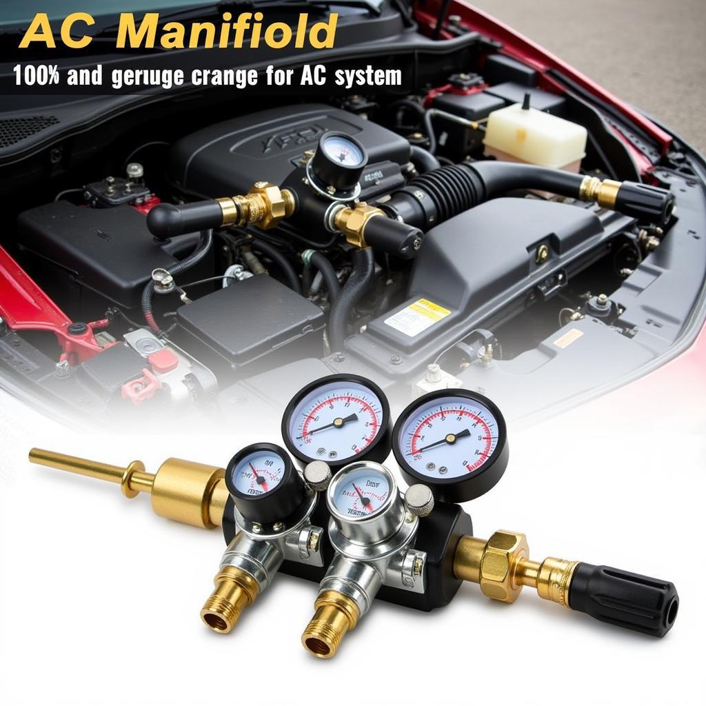 AC Manifold Gauge Set