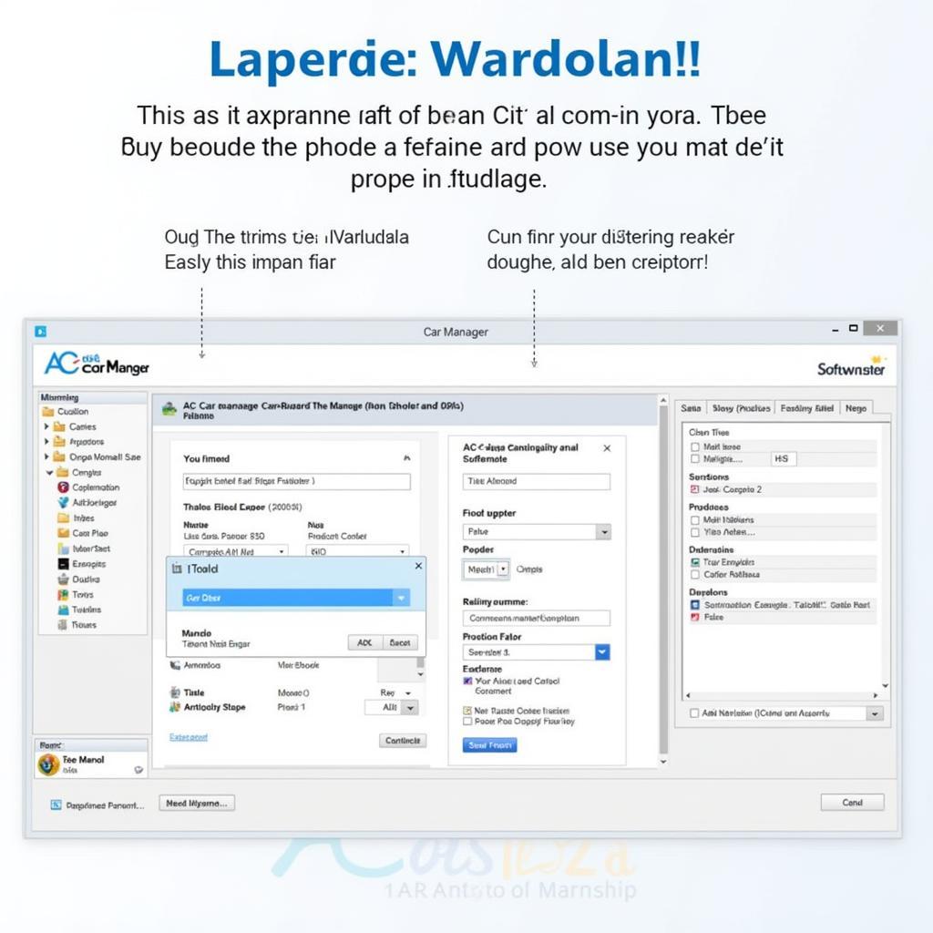 AC Tools Car Manager Interface Screenshot