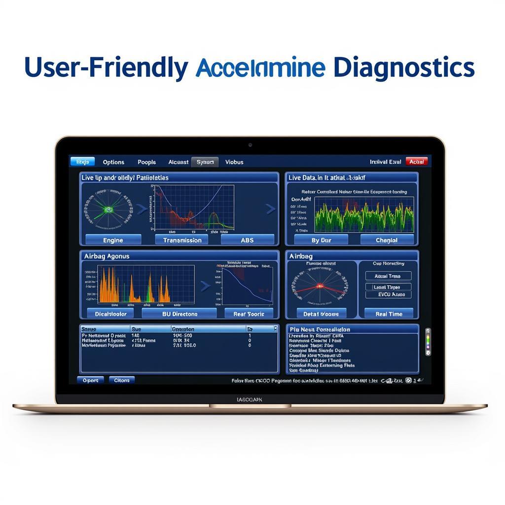 Acura Diagnostic Software Interface