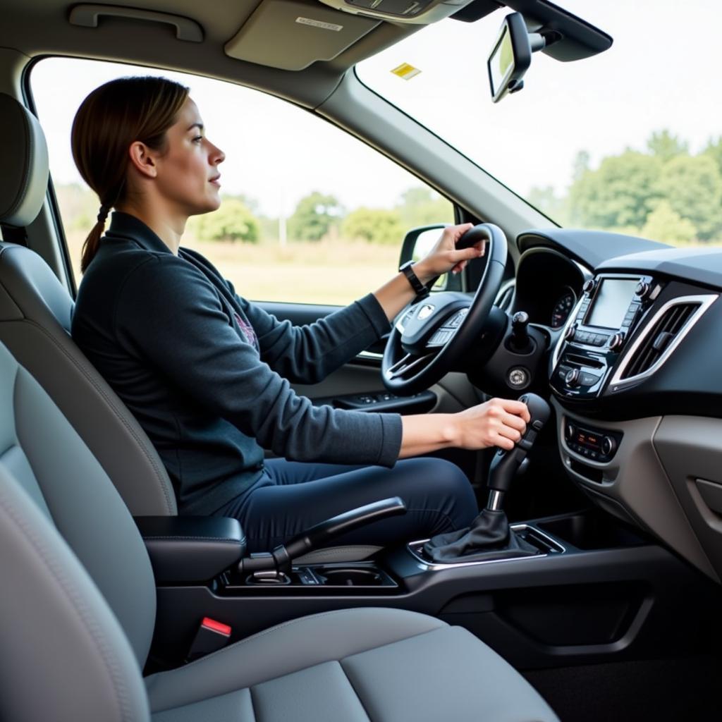 Adaptive Car Equipment for Occupational Therapy