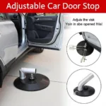 Adjustable Car Door Stop in Use