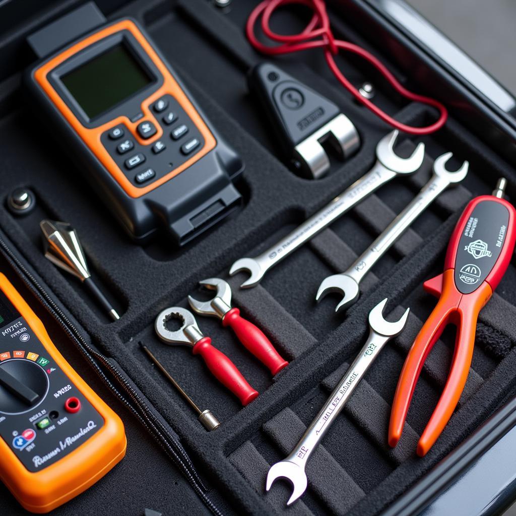 Advanced Car Tool Kit with Diagnostic Tools