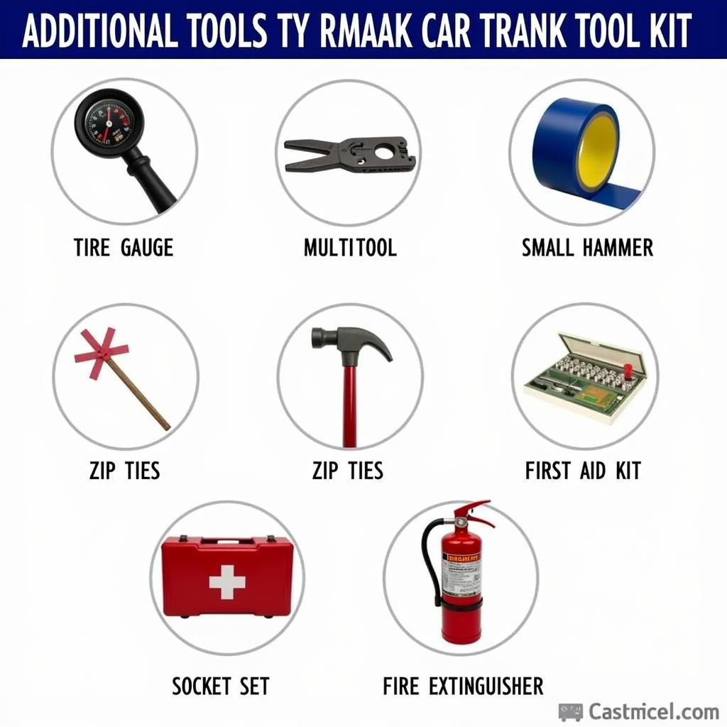 Advanced Car Trunk Tool Kit Additions