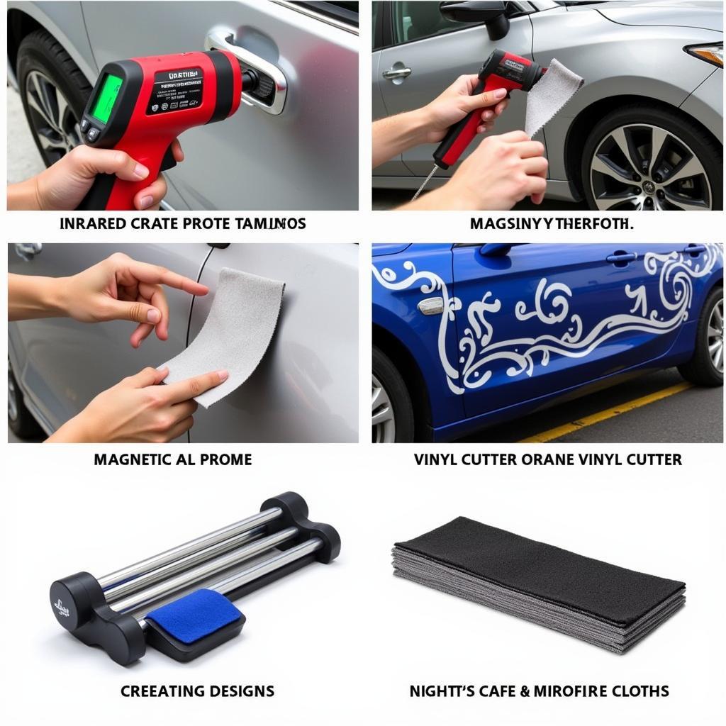 Advanced Car Vinyl Wrapping Tools