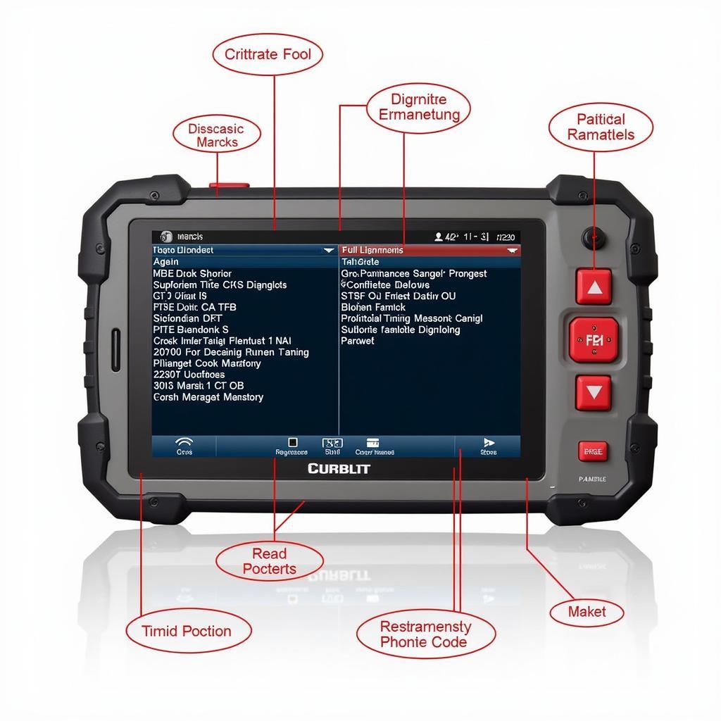 Advanced Diagnostic Tool Interface