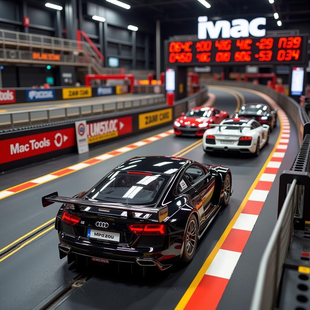 Advanced Mac Tools Audi Slot Car Racing Setup