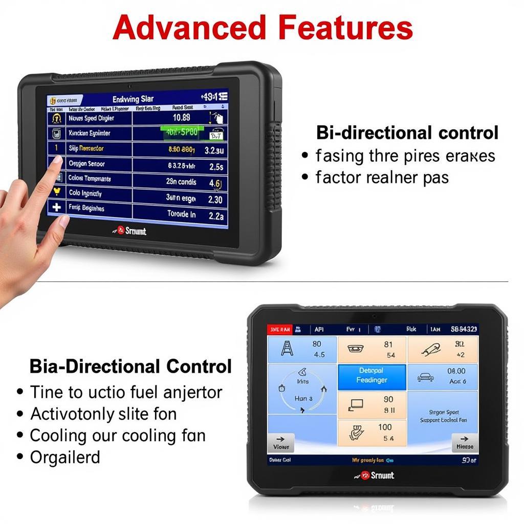 Advanced OBD2 Scanner Features: Live Data and Bi-directional Control