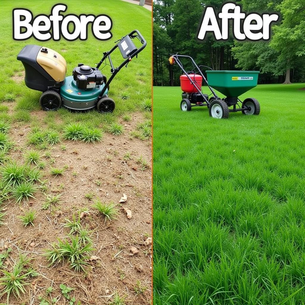 Advanced Lawn Care Tools for Enhanced Results: Aerator, Dethatcher, Spreader, and Sprayer