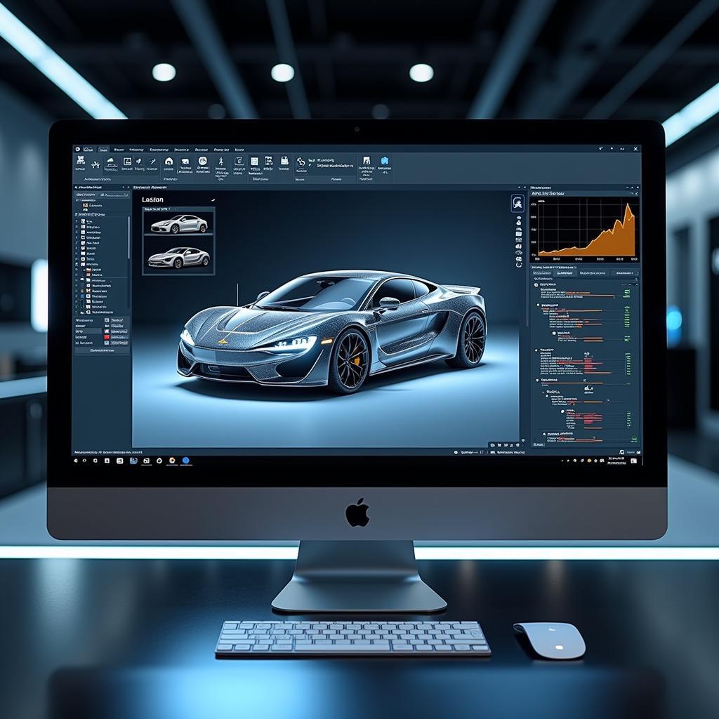 AI-Powered Car Design Software in Action