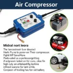 Air Compressor Tool Car Converter In Action