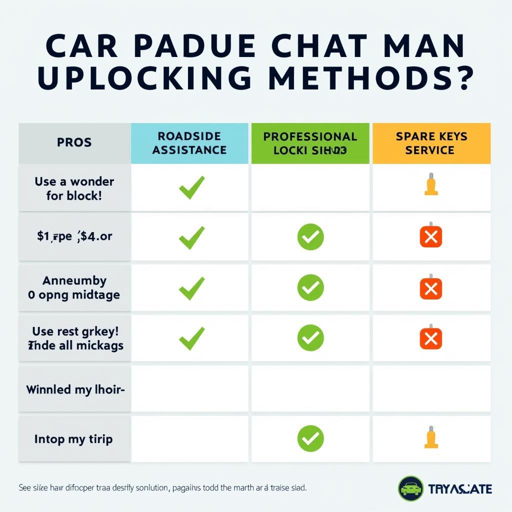 Alternative Car Unlocking Methods