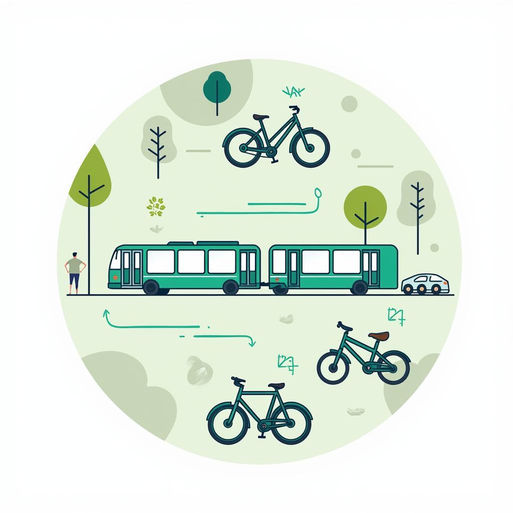 Alternative Transportation Options: Bicycle, Bus, and Train