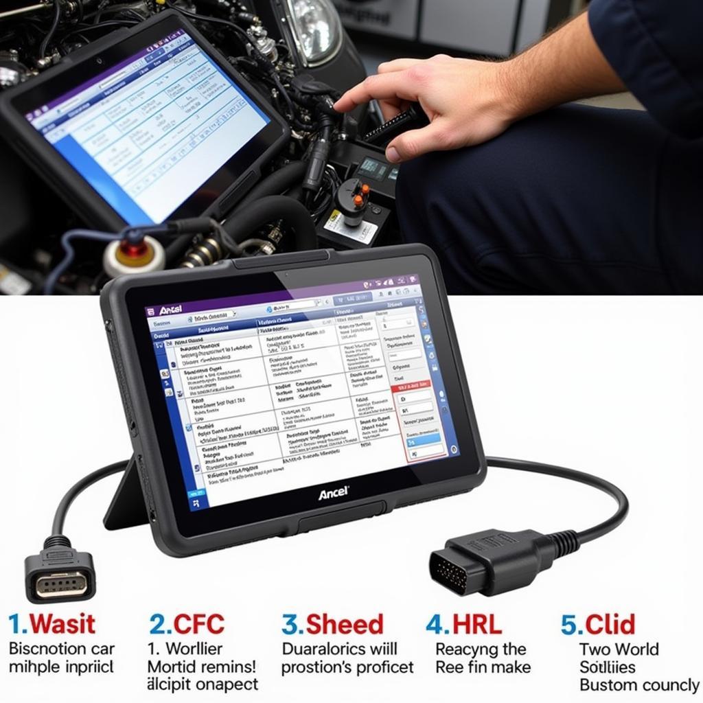 Ancel X6 Performing Diagnostics