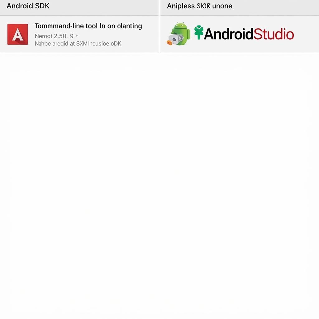 Android SDK Download Options