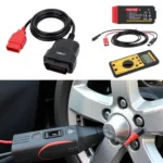 Essential Audi Diagnostic Tools including an OBD2 Scanner