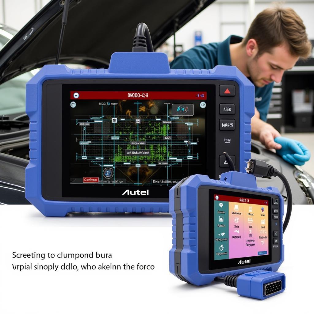 Autel Car Scan Tool Diagnostic Process