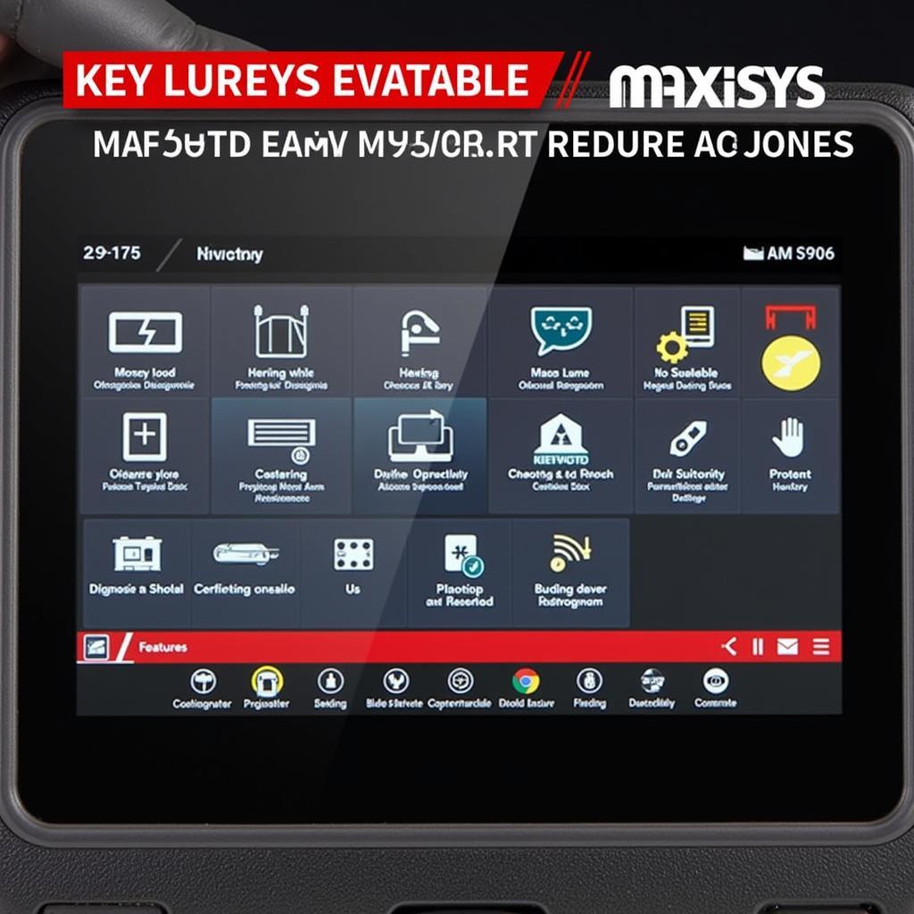 MS906BT Key Features Display