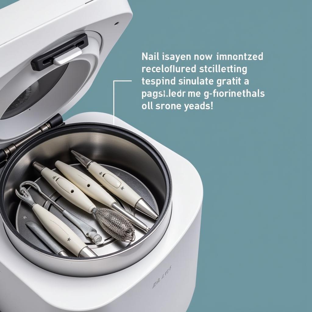 Autoclave Sterilizing Nail Care Tools