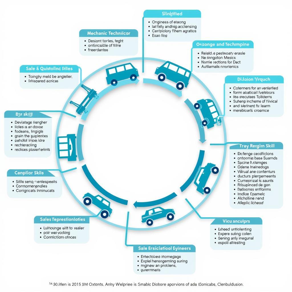 Various Automotive Career Paths Illustrated