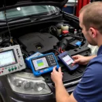 Automotive Diagnostic Tools in Action